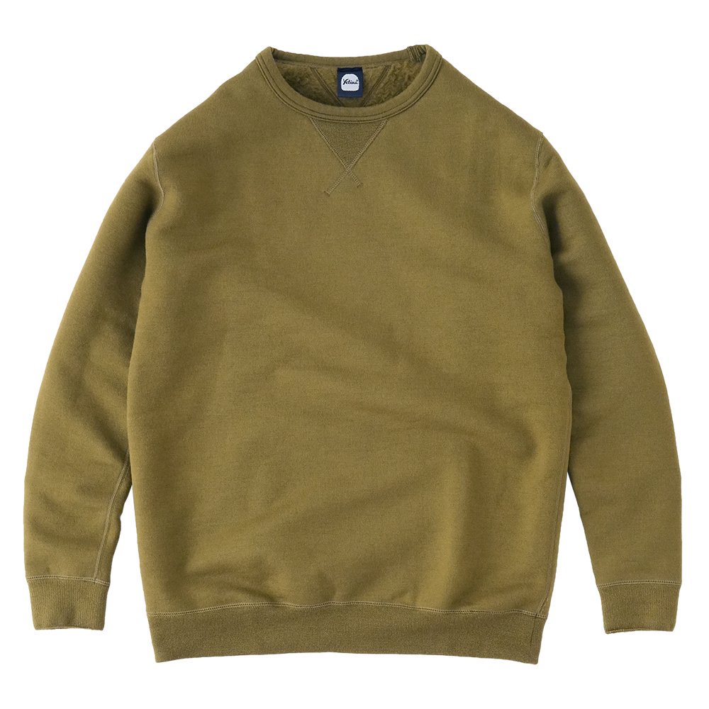 YETINA ( ƥ ) 롼ͥå SWEAT SHIRT ( OLIVE )