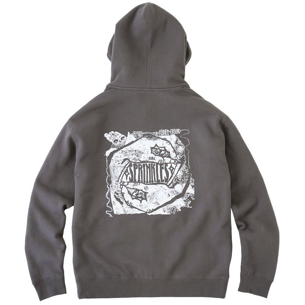 SPRINKLES ( ץ󥯥륹 ) åץա SPRINKLE HANDS ZIP HOOD ( CHARCOAL )