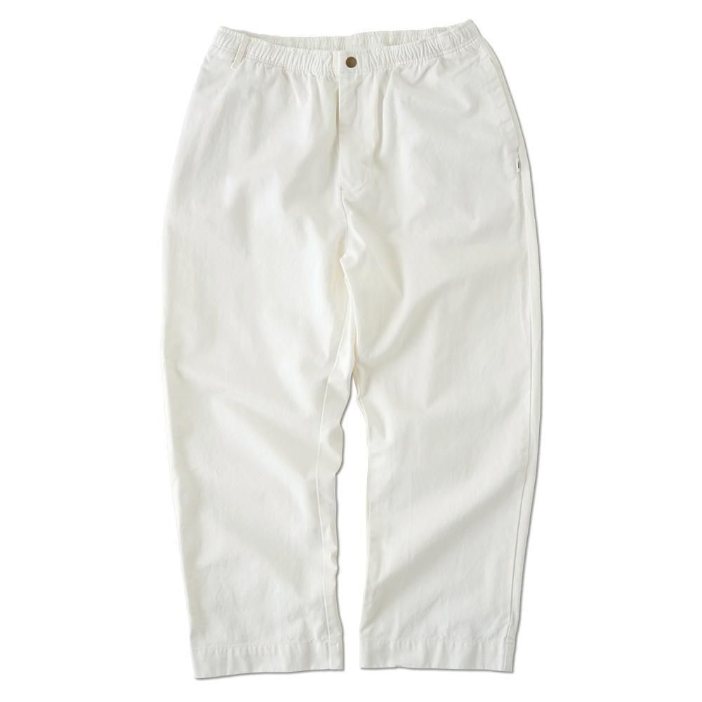 WAX ( å ) ѥ CHINO BEACH PANTS ( WHITE ) WX-0336