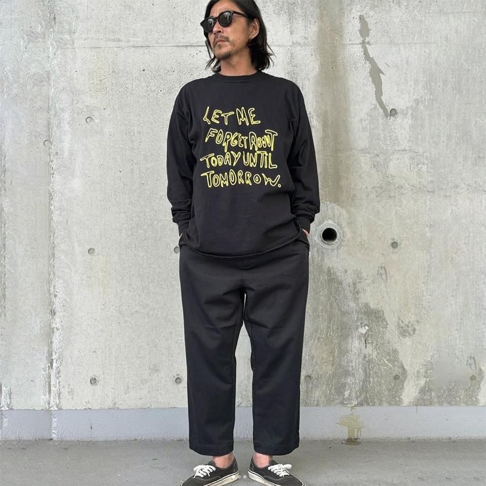 WAX ( ワックス ) イージーパンツ CHINO BEACH PANTS ( BLACK ) WX