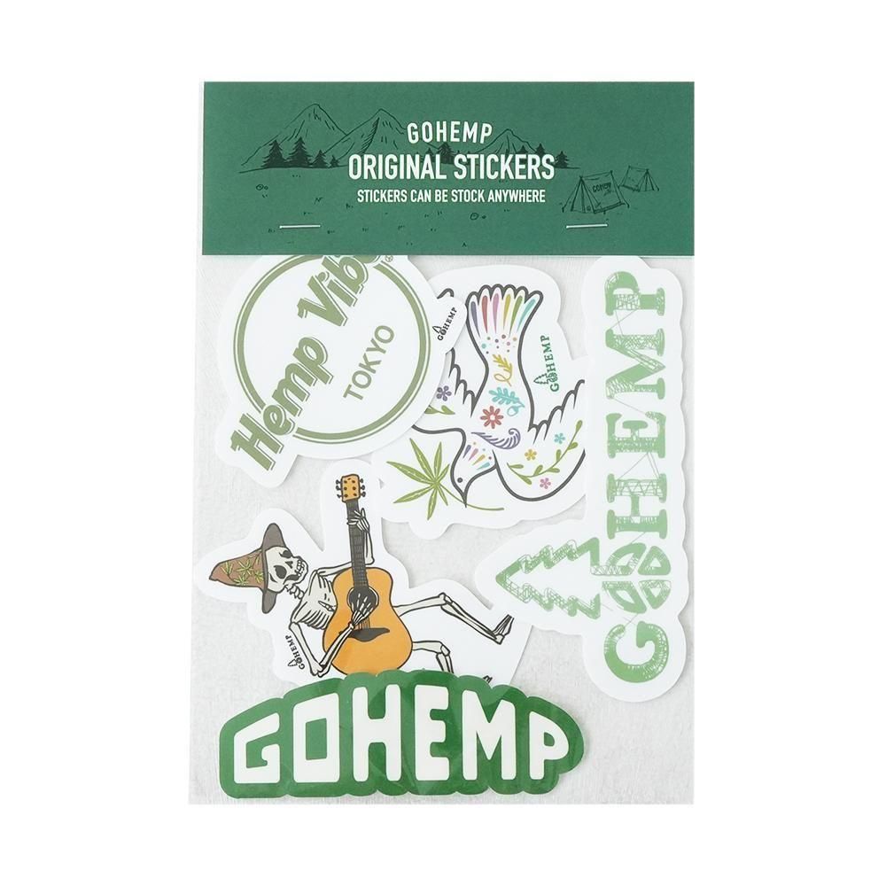 GOHEMP ( إ ) ƥå GOHEMP ORIGINAL STICKER ( K SET ) GHG0187HSC