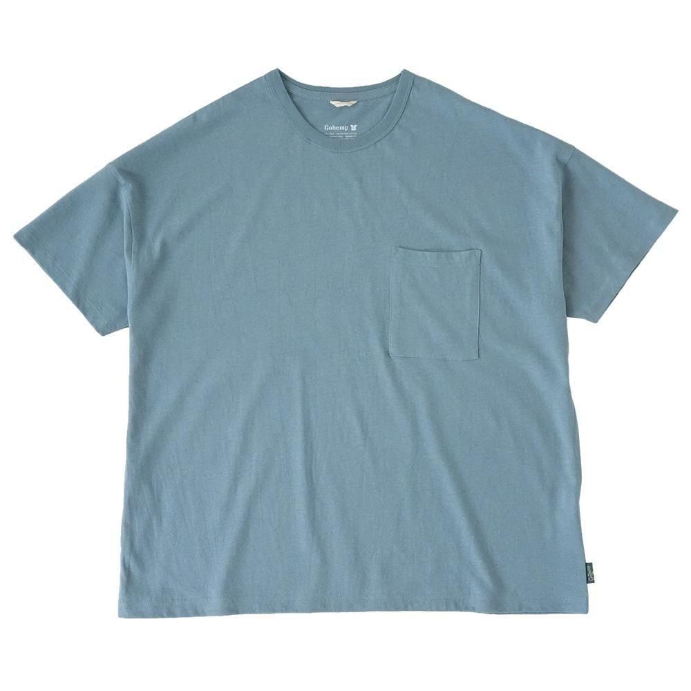 GOHEMP ( إ ) 磻ɥݥåT WIDE PK TEE ( PACIFIC BLUE ) GHC4290RG (磻ɥ륨å)