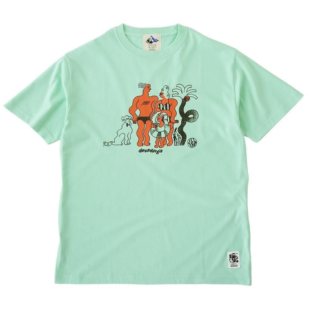devadurga ( ǥɥ륬 ) T SUMMER MIRAGE TEE ( EMERALD ) dg-1624