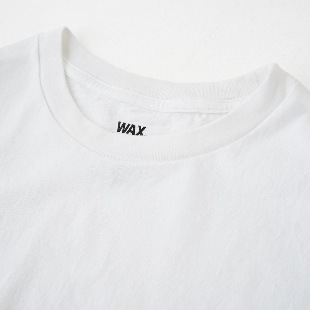 WAX    WAX  long tee   ホワイト WAX(ワックス) 