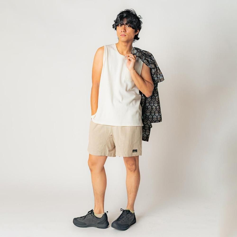 mash フライスパンツ　arigato fakkyu gohemp ヘンプ mash フライスパンツ arigato fakkyu gohemp ヘンプ - メルカリ