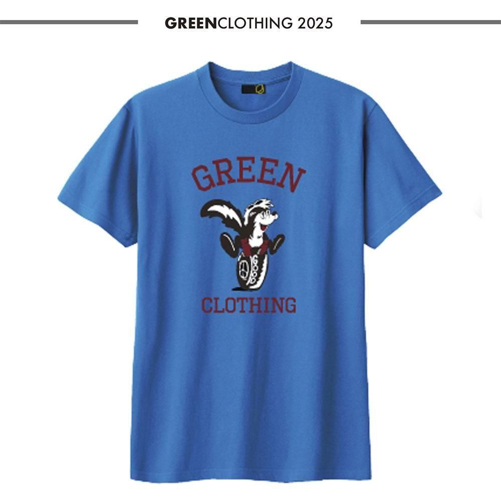  ͽ  GREENCLOTHING ( ꡼󥯥 ) 2025 Summer T #4 SKUNK 2 TEE Degarashi (7ܺͽ)