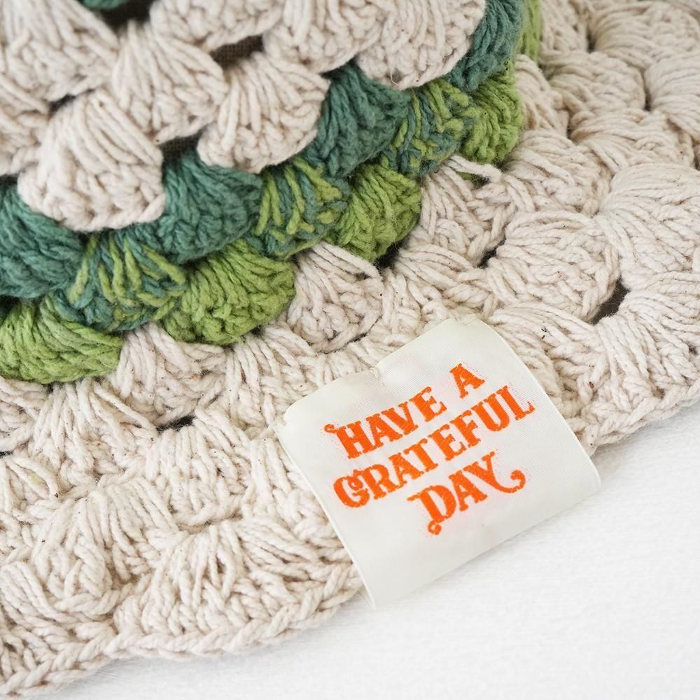 HAVE A GRATEFUL DAY★PEACE PATTERN WOOL新品 HAVE A GRATEFUL DAY】WOOL KNIT CREW – ホーリースモーク