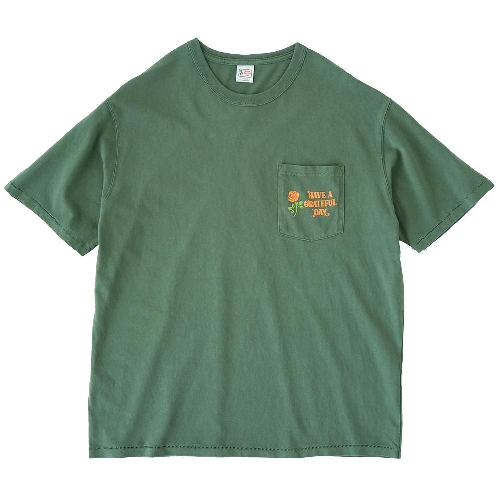 HAVE A GRATEFUL DAY ( ϥ֥쥤ȥեǥ ) ݥåT UNITE T-SHRT ( GREEN ) GDC0403UT25M