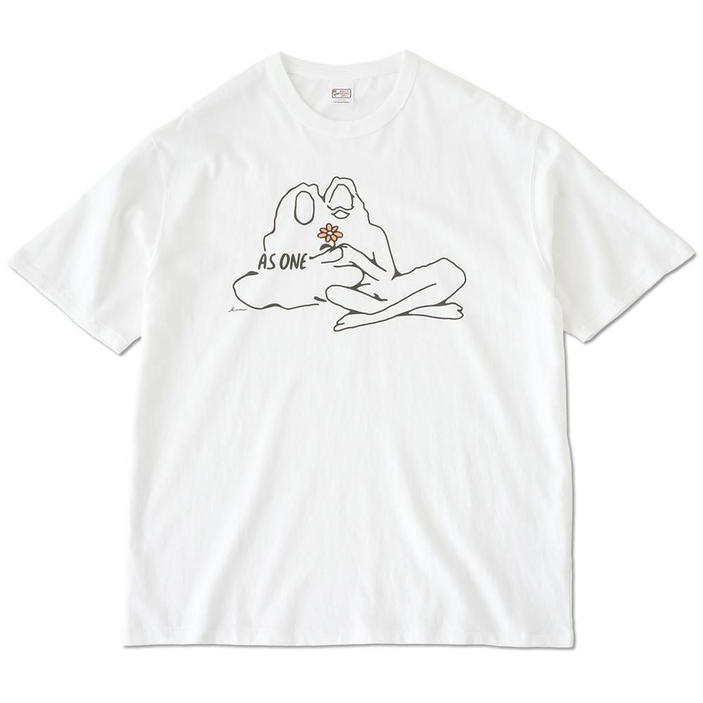 HAVE A GRATEFUL DAY ( ϥ֥쥤ȥեǥ ) T AS ONE T-SHRT ( WHITE ) GDC0401AONE