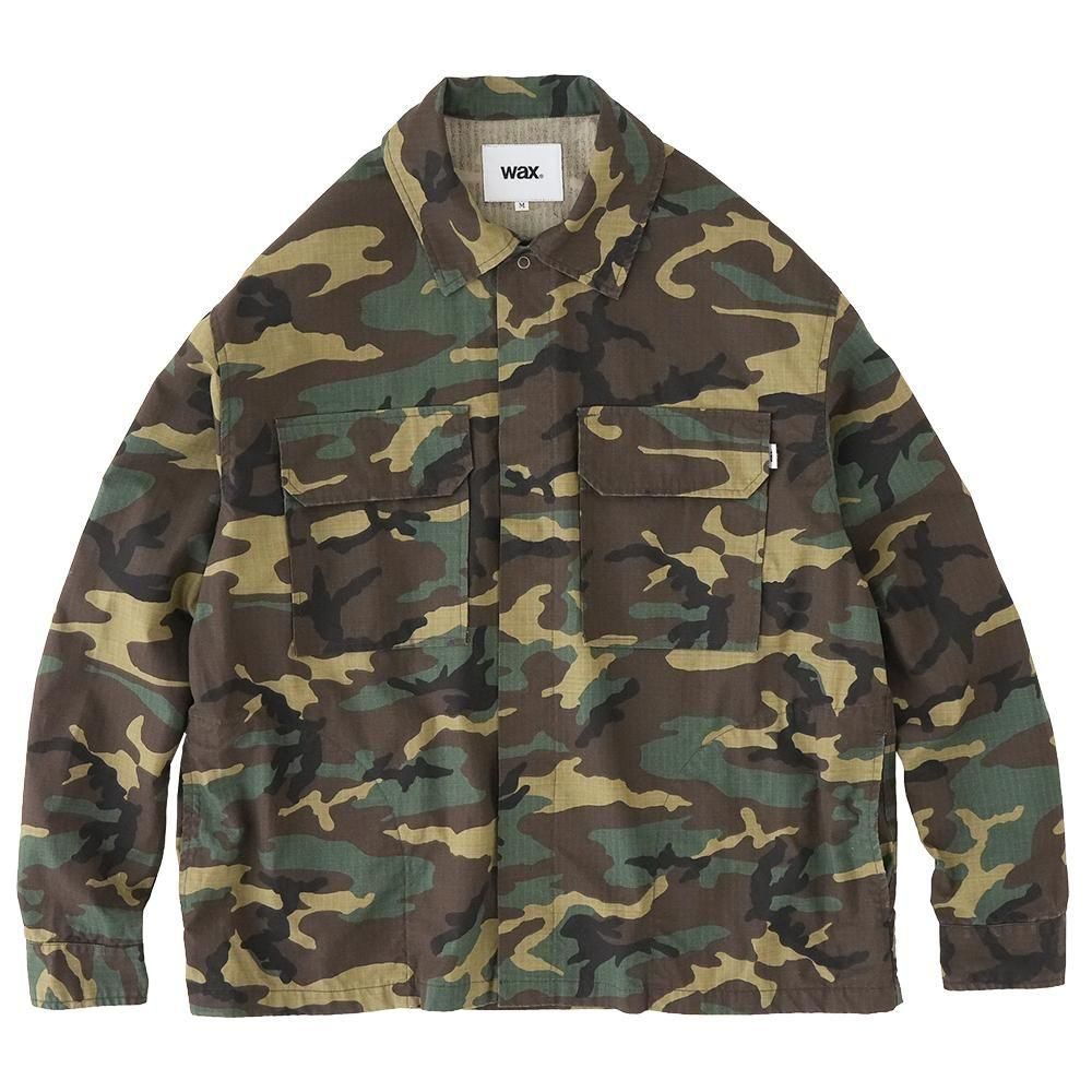 WAX ( å ) С COMOUFLAGE COVER ALL ( WOODLAND CAMO ) WX-0473