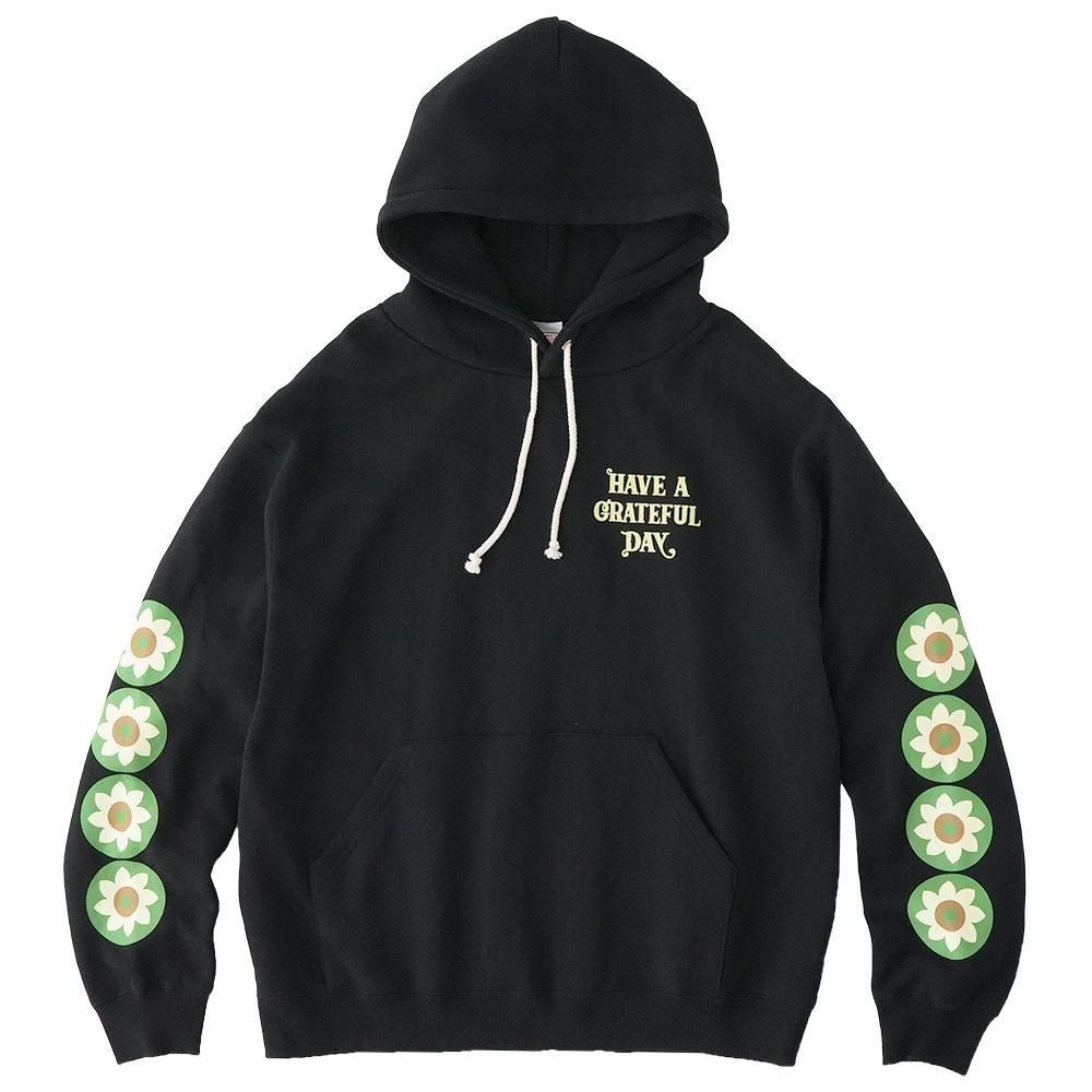 HAVE A GRATEFUL DAY ( ϥ֥쥤ȥեǥ ) HELIOTROPISM HOODIE SWEATSHIRT ( BLACK ) GDC0425HELI