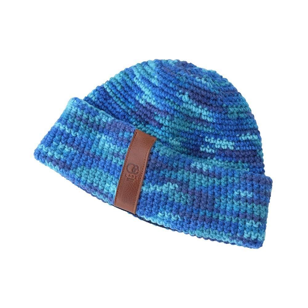 LADE ( 쥤 ) ӡˡ PLAIN CUFF LEATHER ( MULTI BLUE ) L (59cm)
