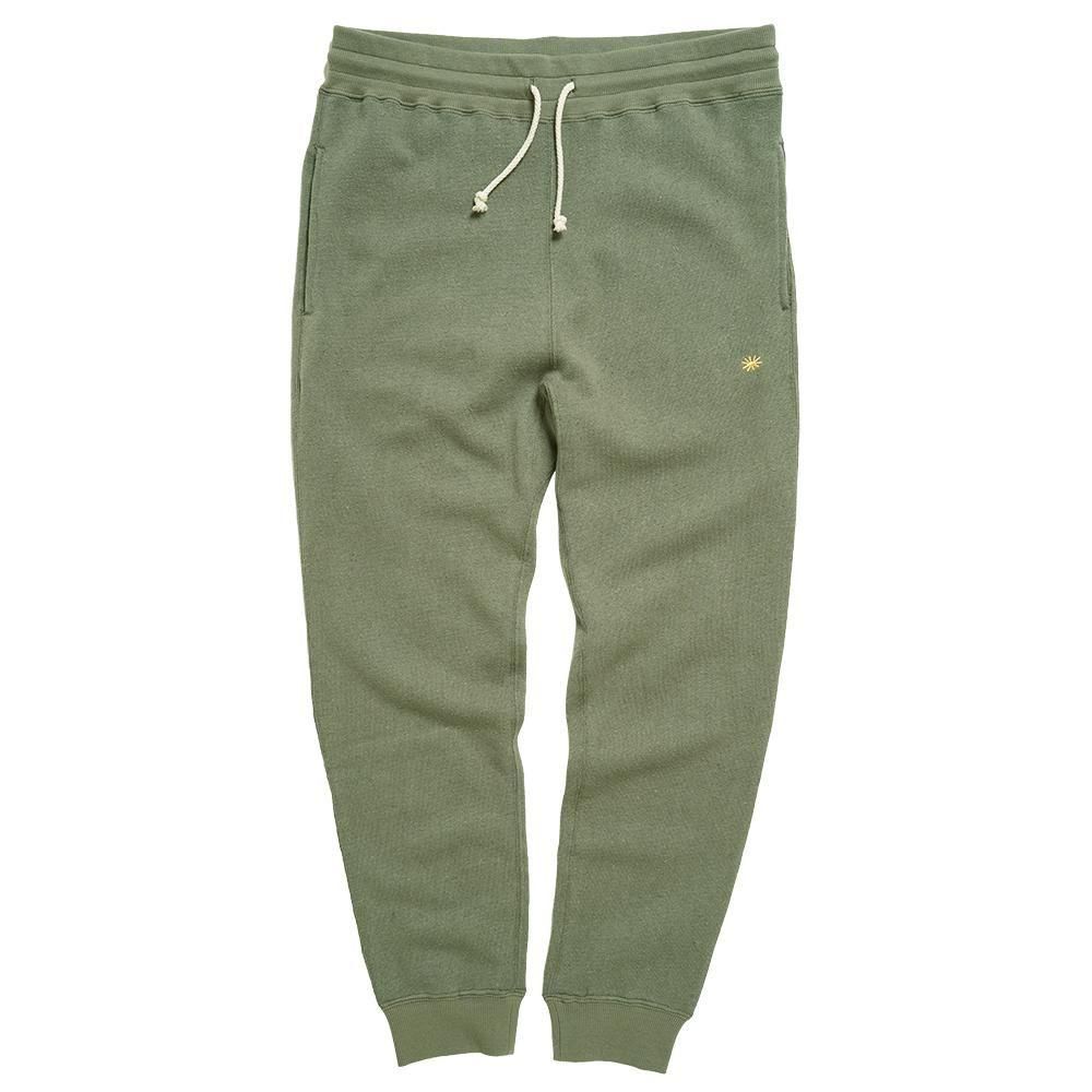 GOHEMP ( إ ) åȥѥ SLIM RIB SWEAT PANTS ( MOSS GREEN ) GHC4457BS25-2