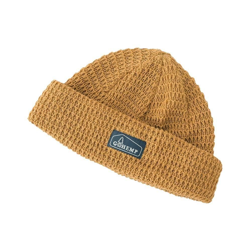 GOHEMP ( إ ) åȥͥåեӡˡ WAFFLE BEANIE ( GINGER ) GHG0270LOW
