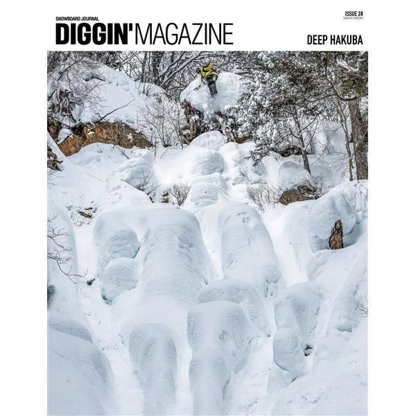 DIGGIN'MAGAZINE ( ǥޥ ) ISSUE 24 DEEP HAKUBA (Ρܡɻ)