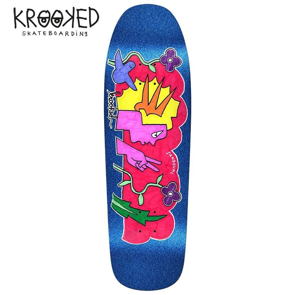 KROOKED ( クルキッド ) デッキ SANDOVAL PEACE SIGN 【 9.81インチ 】