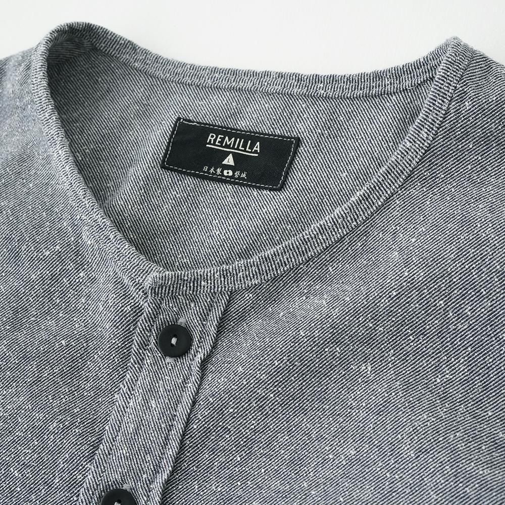 remilla ( レミーラ ) 2025 Autumn/Winter ノイル羽織り ( ブルー杢