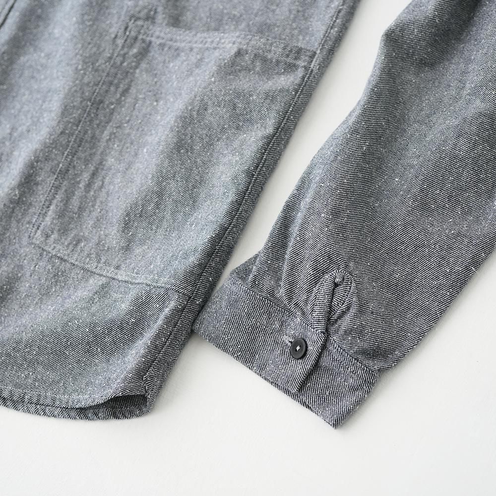 remilla ( レミーラ ) 2025 Autumn/Winter ノイル羽織り ( ブルー杢