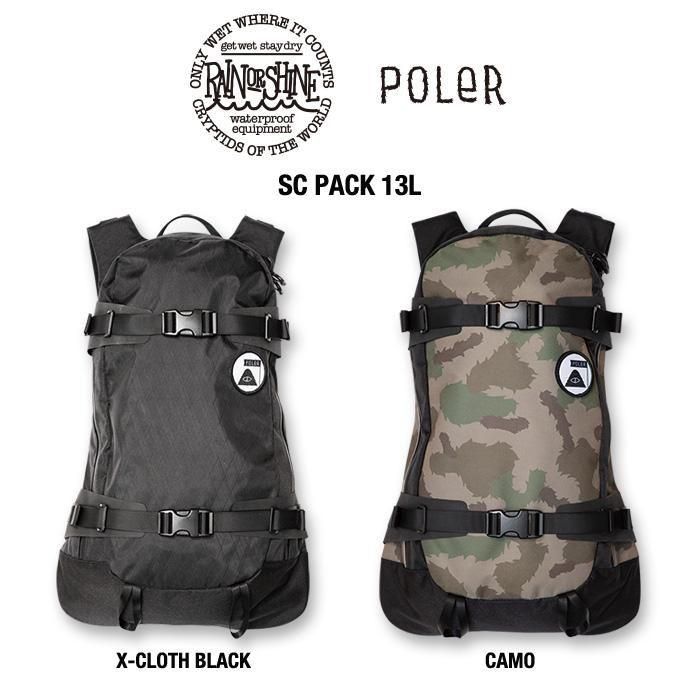 25-26 RAIN OR SHINE ( 쥤󥪥㥤 ) ɥȥ꡼å SC PACK 13L ( POLER COLLAB )