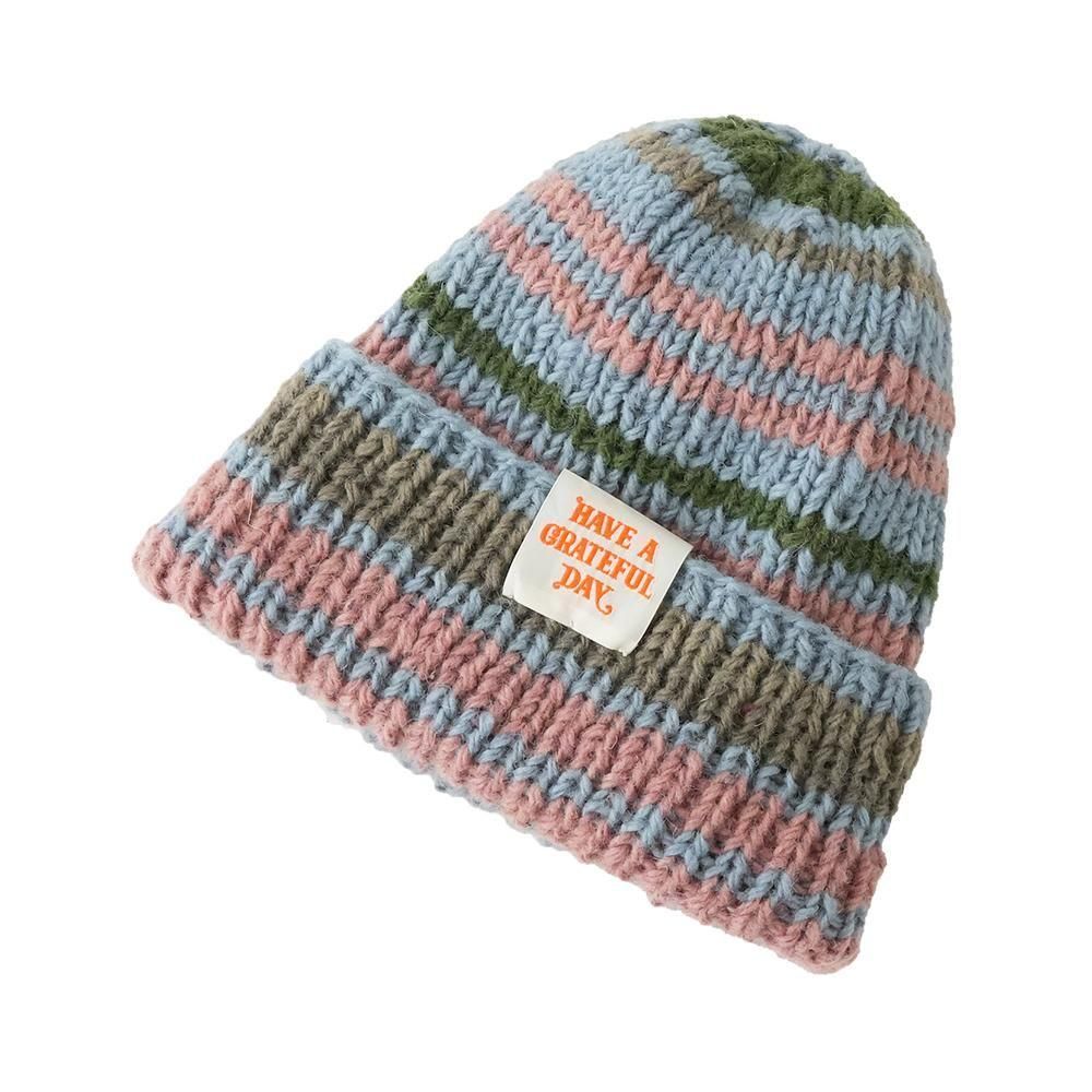 HAVE A GRATEFUL DAY ( ϥ֥쥤ȥեǥ ) åå WATCH CAP ( PINK ) GDG0448CR25F