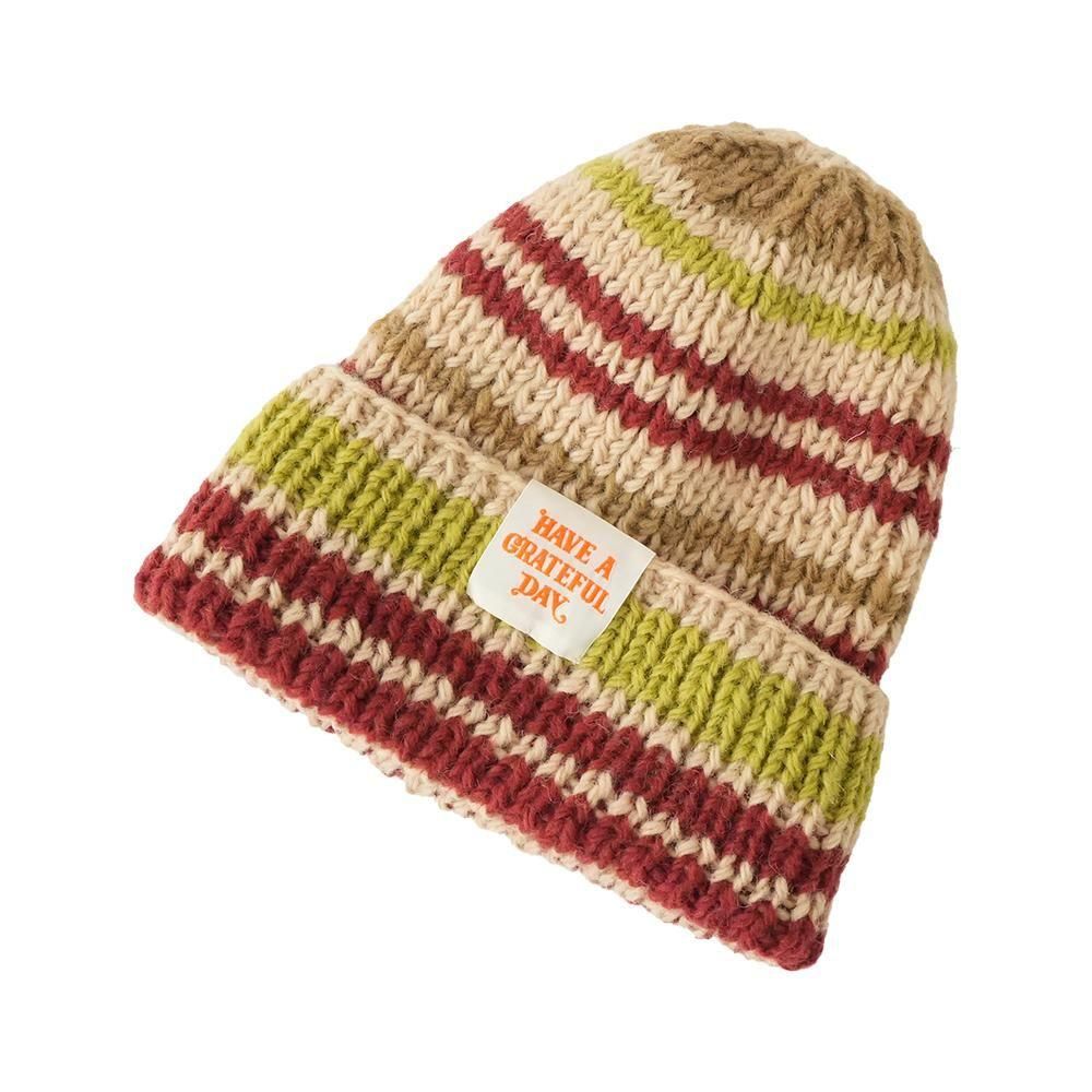 HAVE A GRATEFUL DAY ( ϥ֥쥤ȥեǥ ) åå WATCH CAP ( WINE ) GDG0448CR25F