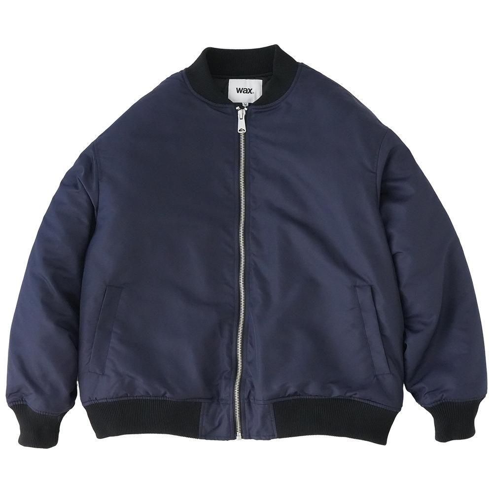 WAX ( å ) 㥱å BOMBER JACKET ( NAVY ) WX-0467