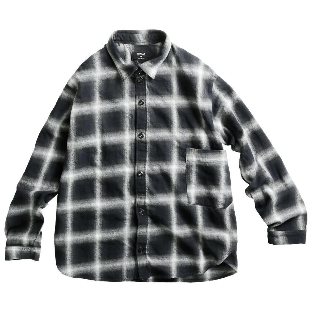 remilla レミーラ　ダレルハット　ダークグレイ remilla 2025春夏物 ダレルハット ダークグレイ 大判プリントのハット