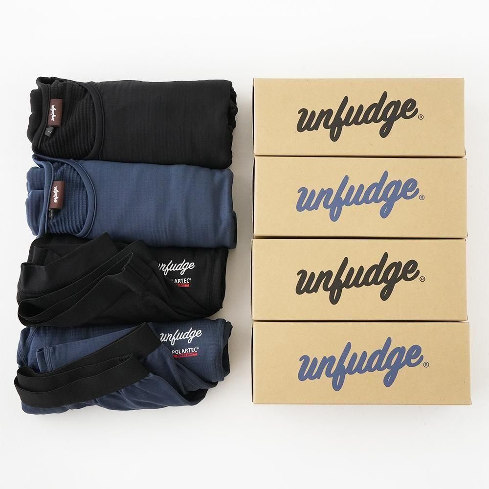 UNFUDGE ( アンファッジ ) 24 UN1000 Crew Neck Underwear ( BLACK