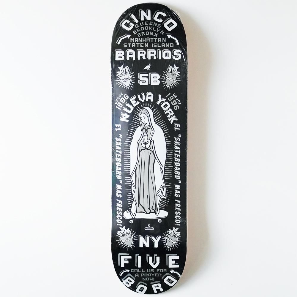 5BORO ( ե֥ܥ ) ǥå CINCO BARRIOS BLACK  8.25 