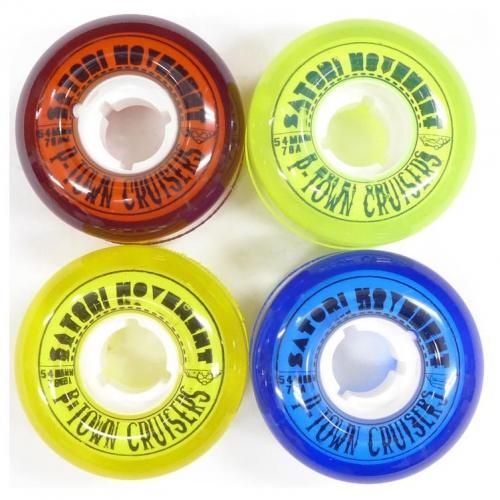 Satori サトリ ソフトウィール P Town Players 54mm 78a Jau Remillaレミーラ Gohempゴーヘンプ Gowest Devadurga Areth Greenclothing Gentemstick 正規通販店 兵庫姫路 アパレルスノーボードスケートボードスケボーセレクトショップ ジャウー