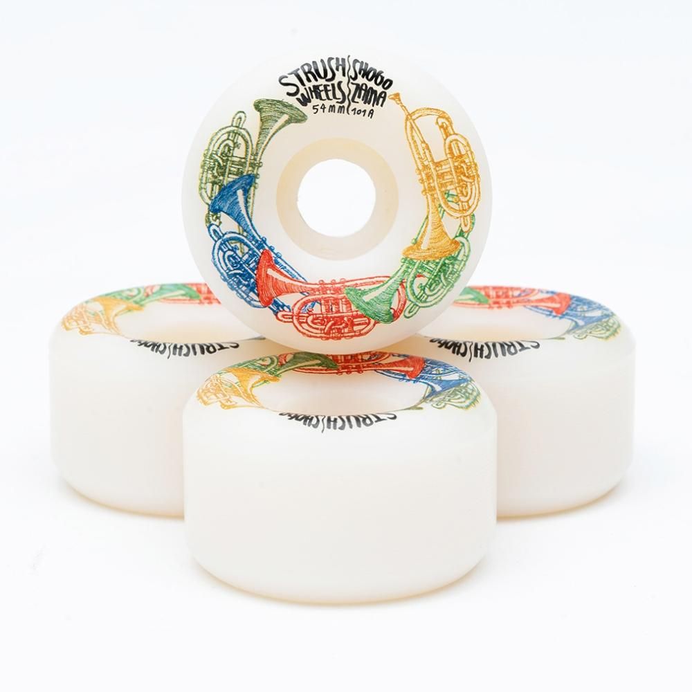 STRUSH WHEELS ( ȥå )  [HPF] TRUMPET SHOGO ZAMA PRO MODEL
CONICAL SHAPE 54mm 101a