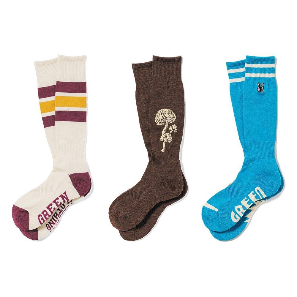 25-26 GREENCLOTHING ( グリーンクロージング ) メリノソックス MERINO