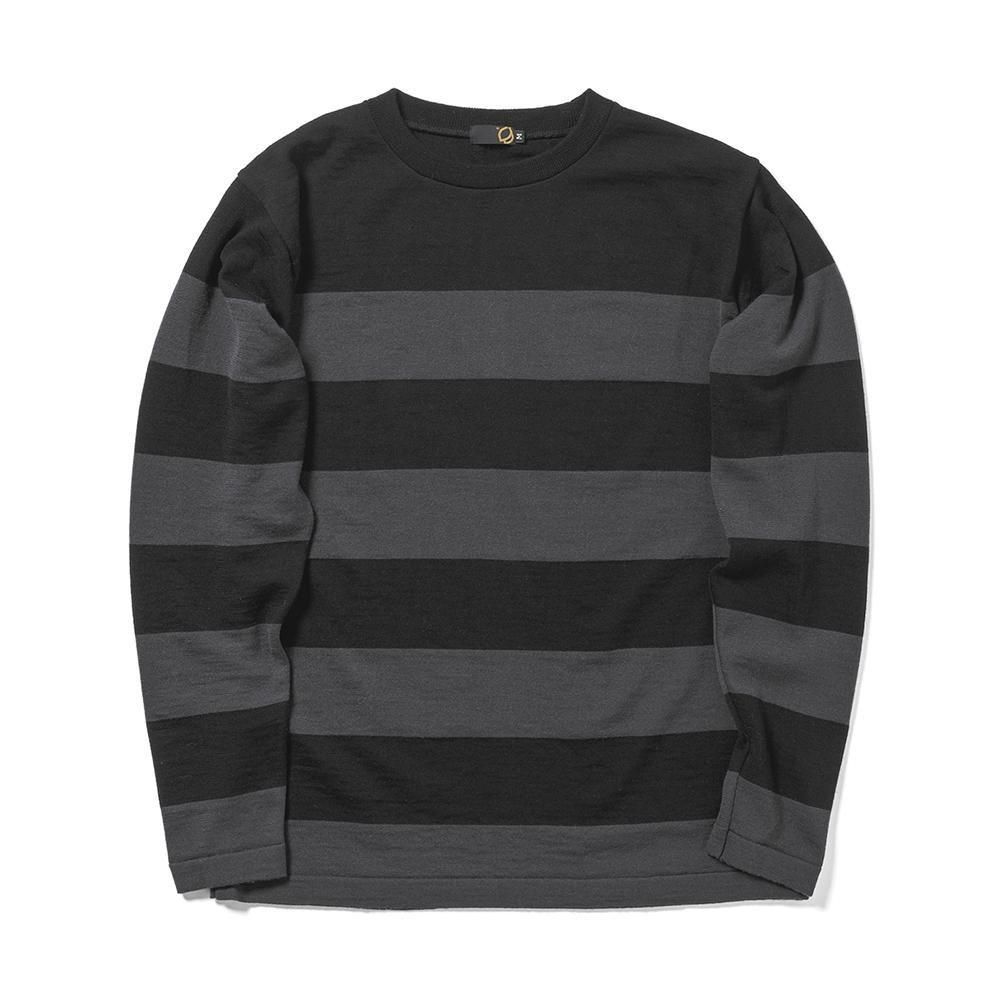 25-26 GREENCLOTHING ( ꡼󥯥 ) WOOL LAYER ( BLACKCHARCOAL )