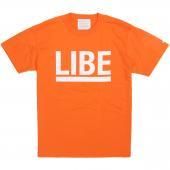 LIBE ( 饤 ) T BIG LOGO TEE ( ORANGE ) 10A02