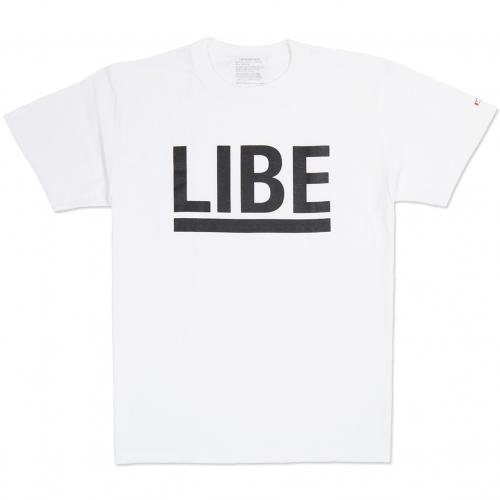 LIBE ( ライブ ) Tシャツ BIG LOGO TEE ( WHITE ) 10A02