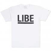 LIBE ( 饤 ) T BIG LOGO TEE ( WHITE ) 10A02