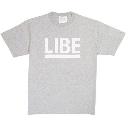 LIBE ( ライブ ) Tシャツ BIG LOGO TEE ( GREY ) 10A02