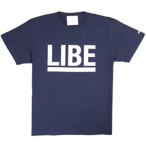 LIBE ( ライブ ) Tシャツ BIG LOGO TEE ( NAVY ) 10A02