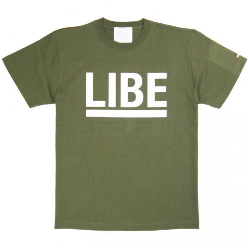 LIBE ( ライブ ) Tシャツ BIG LOGO TEE ( OLIVE ) 10A02