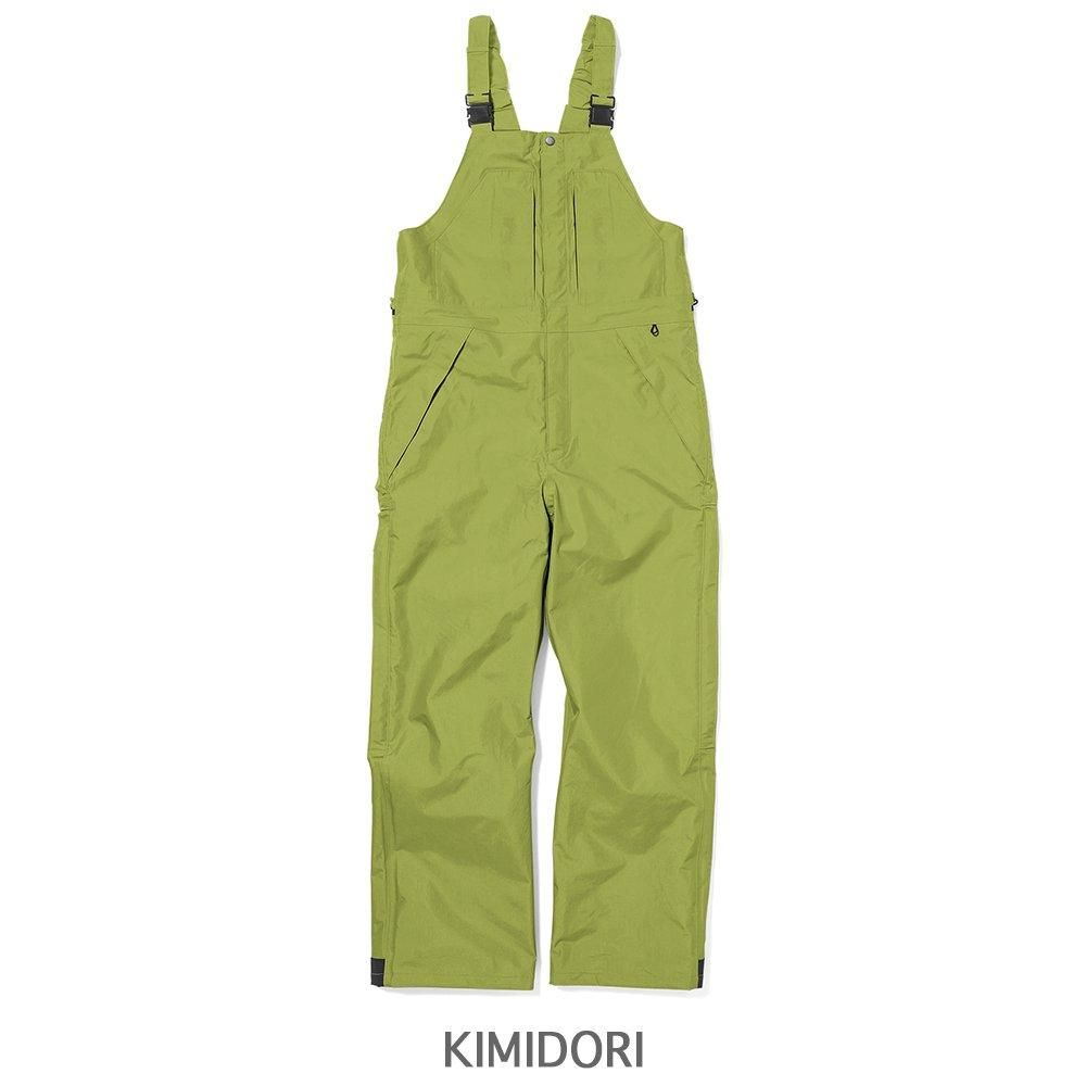 green clothing/グリーンクロージング bib pants/olive サイズL