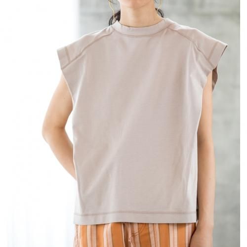 KiiRA (  ) 󥯥ȥå ORGANIC COTTON FLATSEAM TANK ki-3814