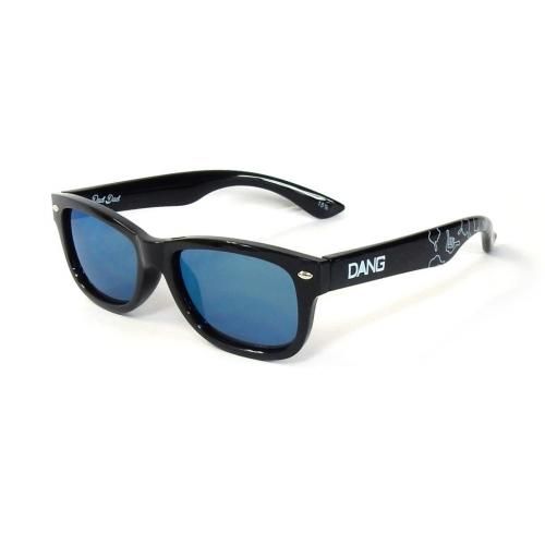 DANG SHADES ( 󥷥ǥ ) å󥰥饹 KID'S RAD DAD UT ( BLACK  BLUE MIRROR WITH HANG LOOSE ) 