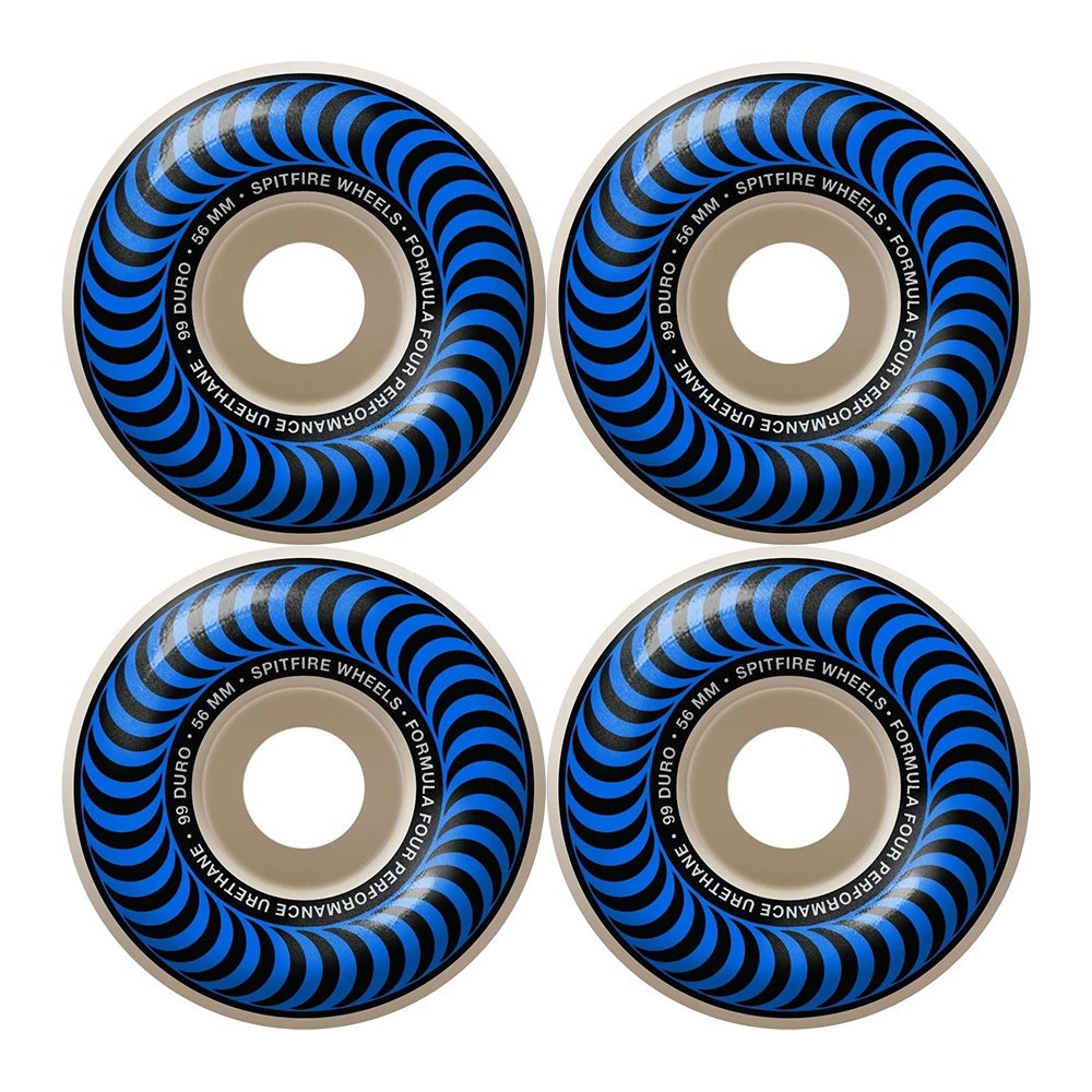 SPITFIRE ( ԥåȥե )  F4 FORMULA FOUR CLASSIC SHAPE BLUE  56mm 99D 