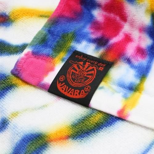 JAVARA ( ジャバラ ) タイダイ染めバスタオル TIE DYE BATH TOWEL (1