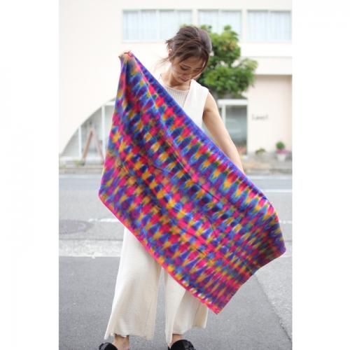 paradise パラダイス アヅマのタオル 非売品 ピルスラ JAVARA ( ジャバラ ) タイダイ染めバスタオル TIE DYE BATH