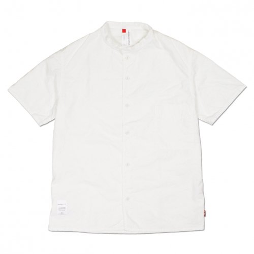 LIBE ( 饤 )  REMILLA ( ߡ ) Ⱦµ L&R JACQUARD CRACK SHIRTS ( WHITE ) 16S24