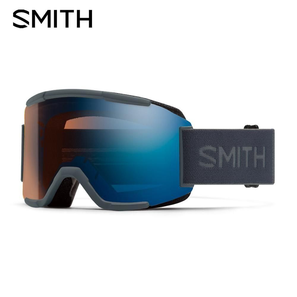 25-26 SMITH ( ߥ )  SQUAD SLATE ( CP Pro Photochromic Blue Mirror )