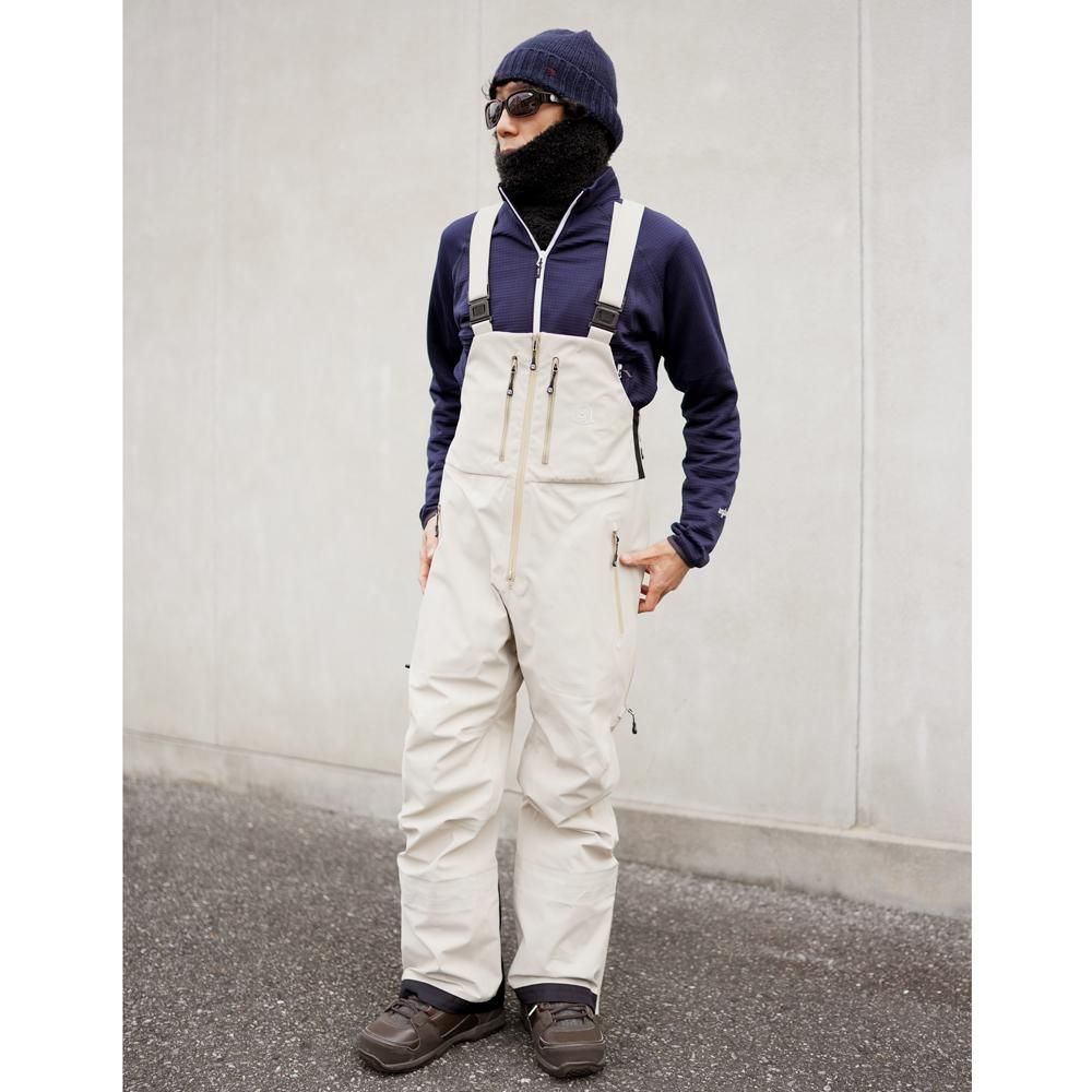 アンファッジ　UNFUDGE SMOKE BIB PANTS