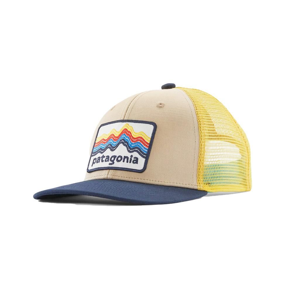 PATAGONIA ( パタゴニア ) キャップ KIDS' TRUCKER HAT ( RITN ) 66032 -  JAU／REMILLAレミーラ, GOHEMPゴーヘンプ, HAVE A GRATEFUL DAY, DEVADURGA, AREth,  GREENCLOTHING,