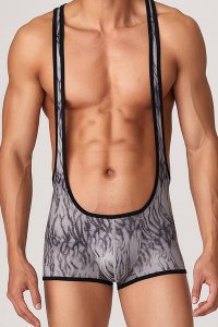 TAUWELL Tiger Stripes Bodysuit  ボディースーツ 22701<img class='new_mark_img2' src='https://img.shop-pro.jp/img/new/icons13.gif' style='border:none;display:inline;margin:0px;padding:0px;width:auto;' />